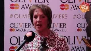 Olivier Awards 2015 winner interviews Penelope Wilton