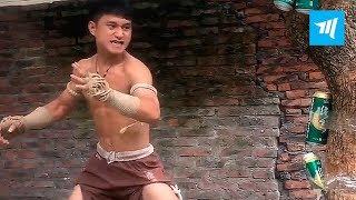 Ong Bak in Real Life  Muscle Madness