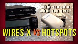 The Difference Between Yaesu WiresX And Hotspots  K6UDA Radio