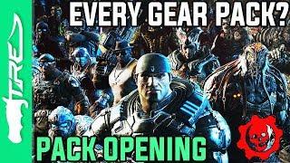 OPENING EVERY GEAR PACK EVER? - Gears of War 4 Gear Packs Opening - ALL GOW4 GEAR PACKS OPENING