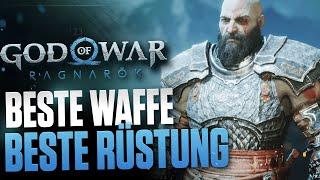 Die BESTE WAFFE & BESTE RÜSTUNG in God Of War Ragnarök erhalten - Steinbjörn Rüstung und Speer