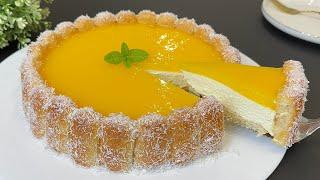 If you have Orange make this delicious cake without OVEN VERY EASY and VERY GOOD