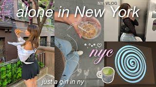 alone in NYC for a week romanticizing time alone NEW YORK VLOG