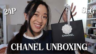 UNBOXING CHANEL FLAP CARD HOLDER  24P SLG 
