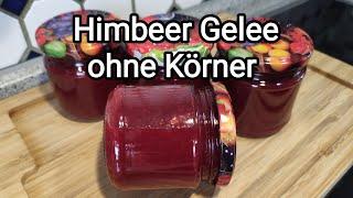 Himbeer Gelee ohne Körnerschnell und einfach