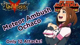 Ochaco Deck Profile Meteor Ambush - My Hero Academia Card Game  UniVersus December 2021