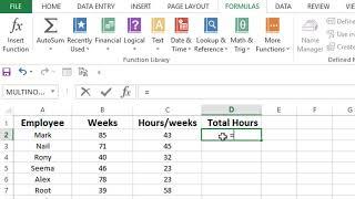 How to Multiply Columns in Excel