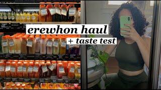 living in la  going to erewhon + taste test with friends