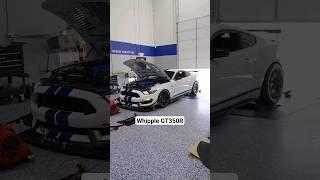 Supercharged GT350R hits the dyno
