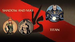 Shadow fight2 Shadow and May Vs Titan