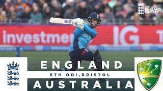 Duckett Hits 107  Highlights - England v Australia  5th Men’s Metro Bank ODI 2024