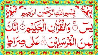 Surah Yaseen  Yasin Sharif  Surah Yaseen With Arabic HD text  Surah Yaseen By Kamran Islamic Tv