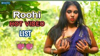 Roohi Hot Video List 2024  Roohi No Bra No Blouse Video