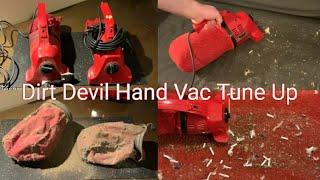 1990s Dirt Devil Hand Vac Tune Up and Demo - Model 103