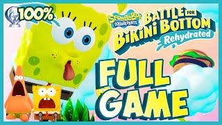 SpongeBob Battle for Bikini Bottom Rehydrated FULL GAME 100% Longplay PS4 Platinum Walkthrough