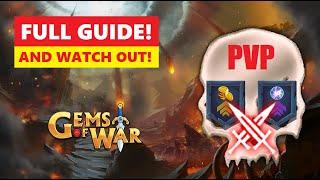 Gems of War NEW PVP Full Guide and Tutorial And BE CAREFUL