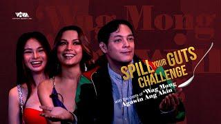 SPILL YOUR GUTS CHALLENGE WITH WAG MONG AGAWIN ANG AKIN CAST