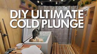 DIY Ultimate Cold Plunge  How To Build Your Own Ice Bath Cold Therapy   Cheap Freezer Hacks & Tips