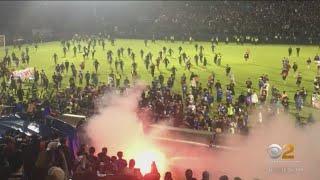 129 people dead in stampede at Indonesian soccer match