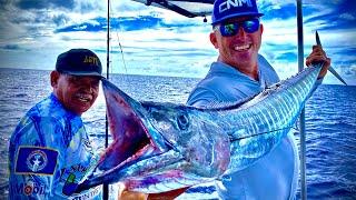 WAHOO {Catch Clean Cook} *5 Minute Fishing Trip*  Rota Northern Mariana Islands