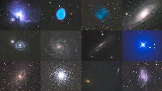 20 Deep Sky Objects through my 10 Telescope  Live View