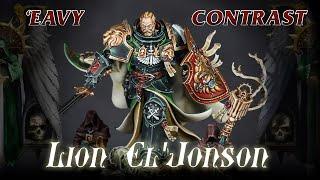 How to paint LION ELJONSONs armour using CONTRAST paints