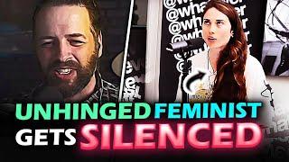 Andrew Wilson SILENCES UNHINGED feminist who tries to BLAME men for womens promiscuity