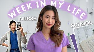 Week in my life as a Nurse + studying for school