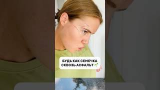 Будь как семечка #мотивация #природа #сила #дух#уверенность#успех#личностныйрост#силадуха#мотиватор