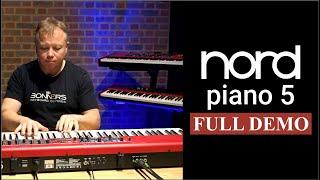 Nord Piano 5 Full Sound & Feature Review - Lots Of Playing