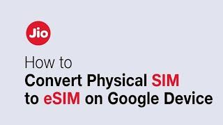 Google Pixel Convert Physical SIM to eSIM