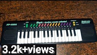 HOW TO PLAY TWINKLE TWINKLE LITTLE STAR IN ELECTRONIC KEYBOARD XW-6832A