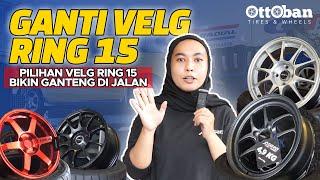 PILIHAN VELG RING 15 MODIFIKASI COCOK BUAT AGYA AYLA BRIO JAZZ DAN LCGC LAIN  VELG JDM ADA