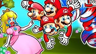 Mario Good & Bad What Bad Thing Did Devil Mario Do?  Funny Animation  The Super Mario