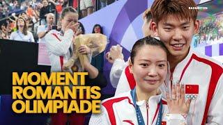 momen romantis olimpiade ‼️ Huang ya qiong dilamar Liu yu chen