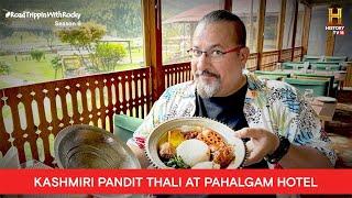 Rocky tries Kashmiri Pandit Thali  #RoadTrippinWithRocky S6  D08V04