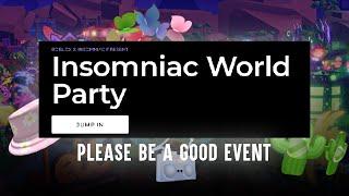 A new Roblox concert? - Insomniac World Party