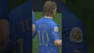 It took a long time but Totti finally gets his first goal of Euro 2004 in a tense semi final 