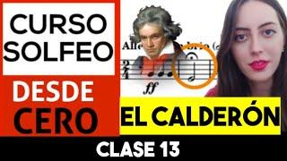 CÓMO LEER PARTITURAS DESDE CERO EL CALDERÓN + INICIO DE LA QUINTA SINFONÍA DE BEETHOVEN.