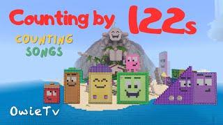 Counting by 122s Song  Minecraft Numberblocks Counting Songs Math and Number Songs for Kids