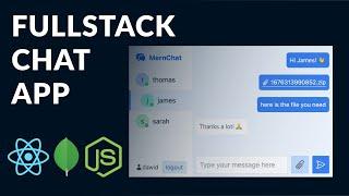 Build a Fullstack CHAT App using MERN mongo express react node