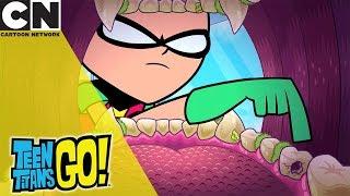 Teen Titans Go  Titans Brush Your Teeth  Cartoon Network UK 