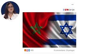 المغربية ياسمين لمغور  المغرب و اسرائيل خاوة خاوة و الرد الصاعق من فلسطيني حر