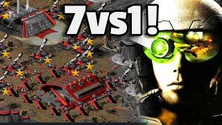 Command & Conquer Tiberian Sun Firestorm  7 vs 1 Gameplay IN 2024