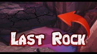 FORTNITE - BREAKING THE LAST ROCK AT LOOT LAKE DIG SITE EVENT