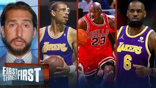 Kareem Abdul-Jabbar beats out Michael Jordan in Nicks Top players in 50 years  FIRST THINGS FIRST