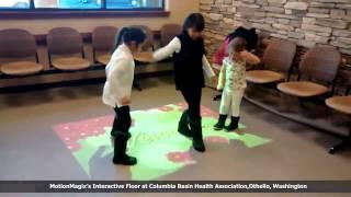 MotionMagix Interactive Floor at Columbia Basin Health Association