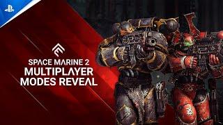 Warhammer 40000 Space Marine 2 - Multiplayer Modes Reveal Trailer  PS5 Games