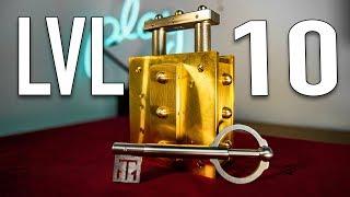 Solving THE HARDEST Lock Puzzle in HISTORY - LEVEL 10