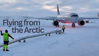 From Arctic Sweden to Baltic Montrose. My Trip Home With SAS and KLM. It Didnt Get Much Warmer...
